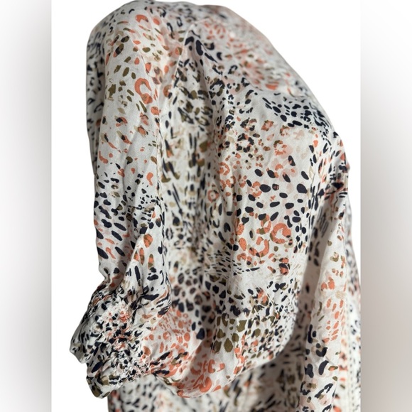 ARIAT Sweet Spring Kimono Wrap with smocked sleeves, size M/L - Picture 5 of 11